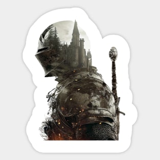 dark soul Sticker